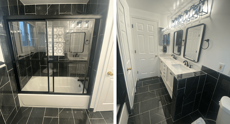 Modern Bathroom Remodel in Sterling Heights