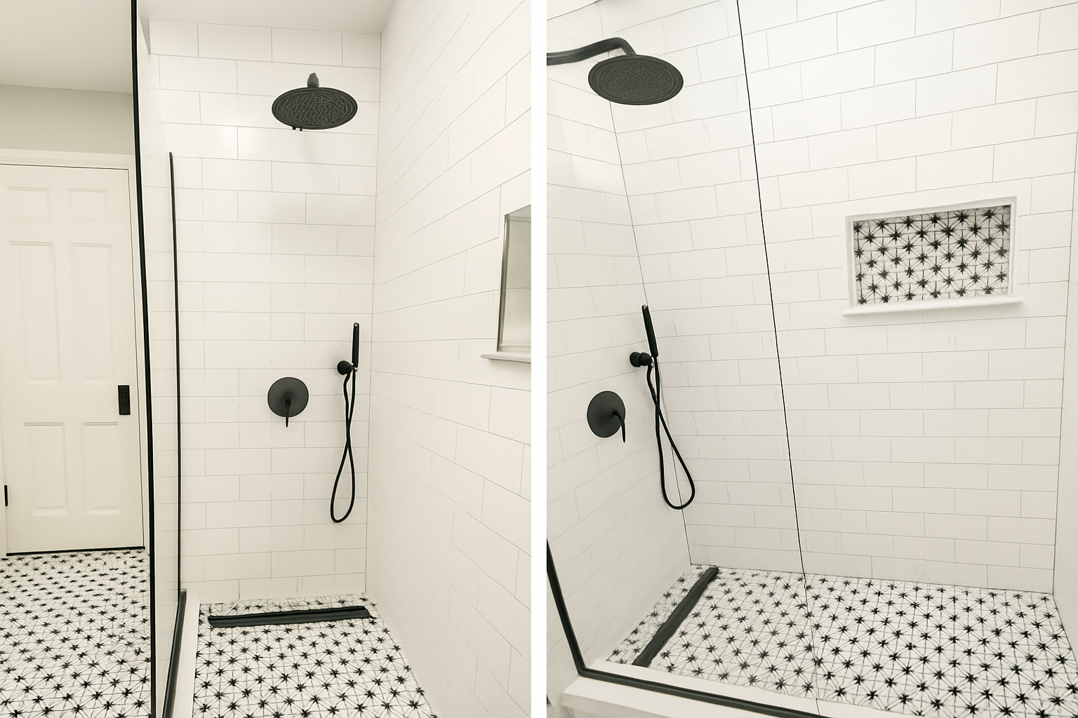 Fancy bathroom renovation in Grosse Pointe