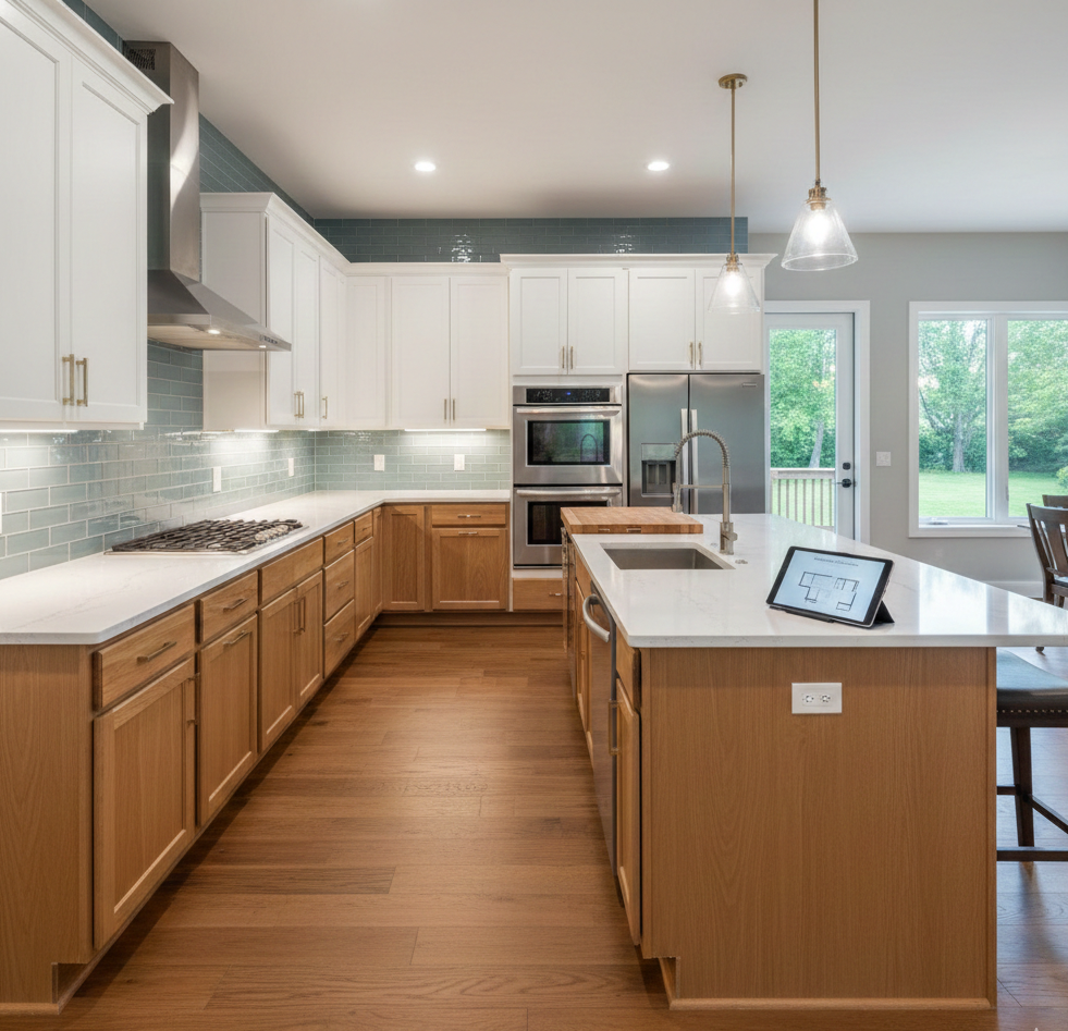 Modern Kitchen Renovation Macomb County