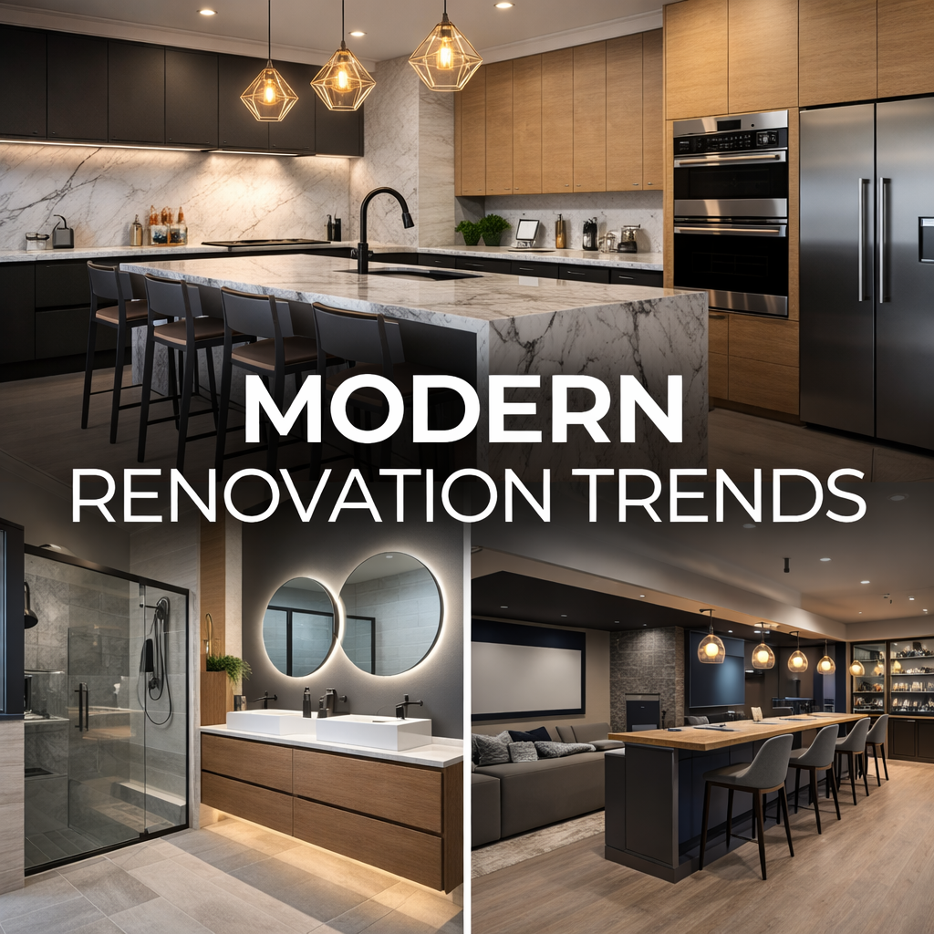 Modern Renovation Trends in Macomb County & Oakland County
