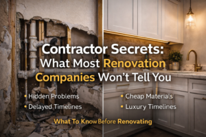 Home remodeling contractor secrets in Macomb and Oakland County