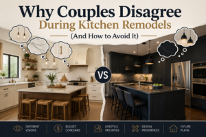 Guide to avoiding disagreements during kitchen remodeling in Macomb and Oakland County.