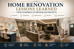 Expert home renovation tips from hundreds of successful remodeling projects.