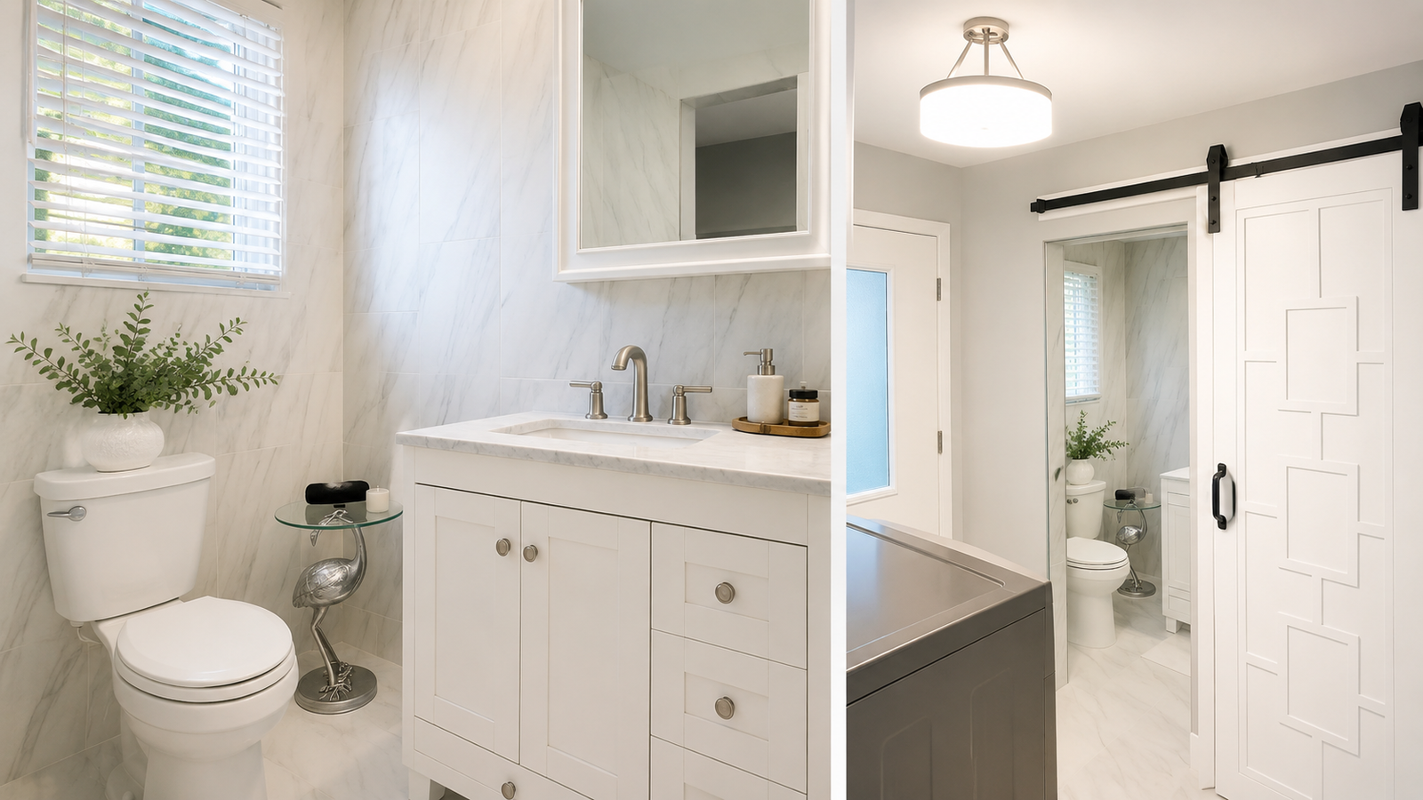 Laundry & Bathroom Remodel in Harrison Township